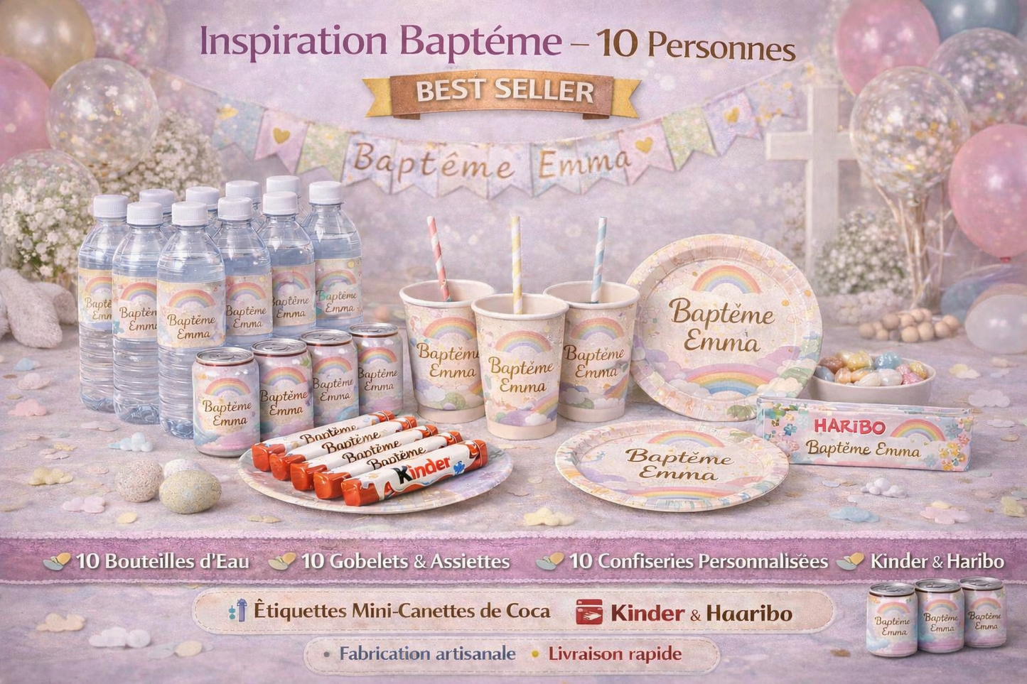 đ KIT ĂVĂNEMENT - 10 PERSONNES âïžBEST SELLER