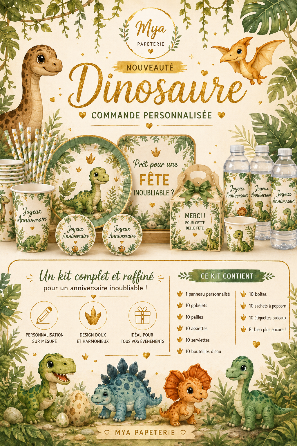 COLLECTION DINOSAURE