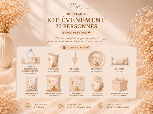 🎉 KIT 20 PERSONNES