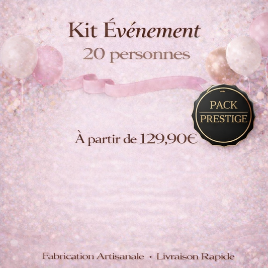 🖤 KIT - 20 PERSONNES -PACK PRESTIGE🖤