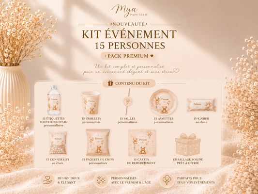 🎉 KIT 15 PERSONNES ⭐️